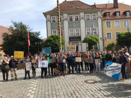 Klimaschutz-Demo in Bad Windsheim
