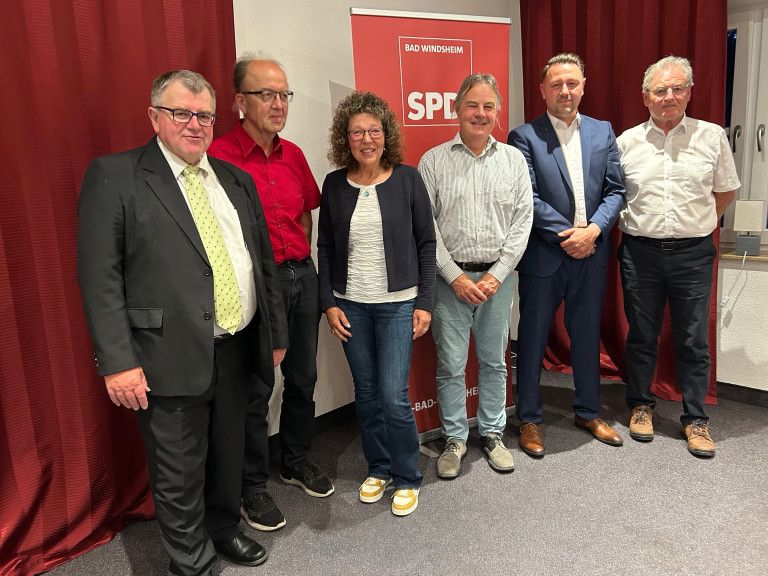 Das neue Vorstandsteam der SPD Bad Windsheim